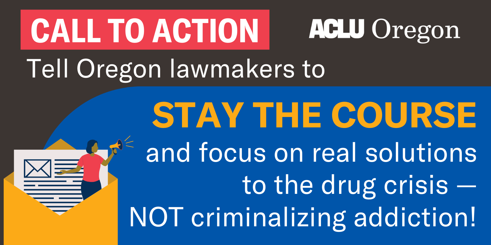 TAKE ACTION: TELL YOUR LEGISLATORS TO STAY THE COURSE – DO NOT